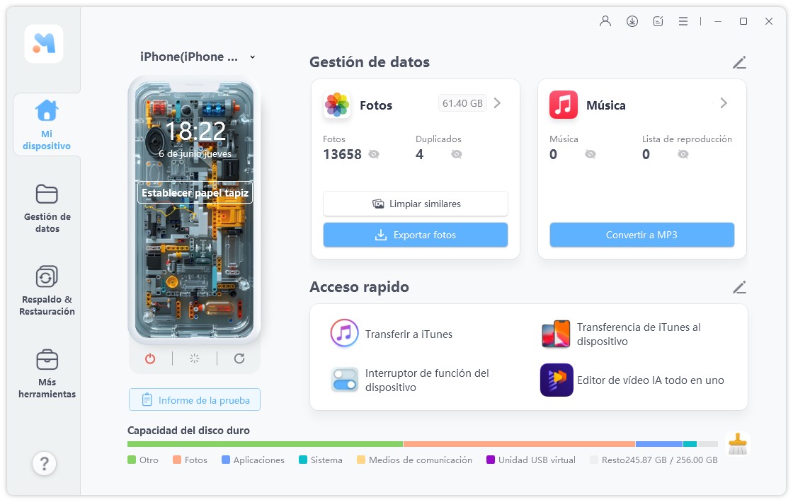 conecte el dispositivo